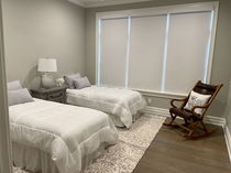 Blackout roller shades for a good night sleep