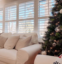 Shutters at Christmas