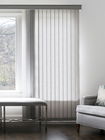 Vertical Blinds on a Large Window in a Living Room